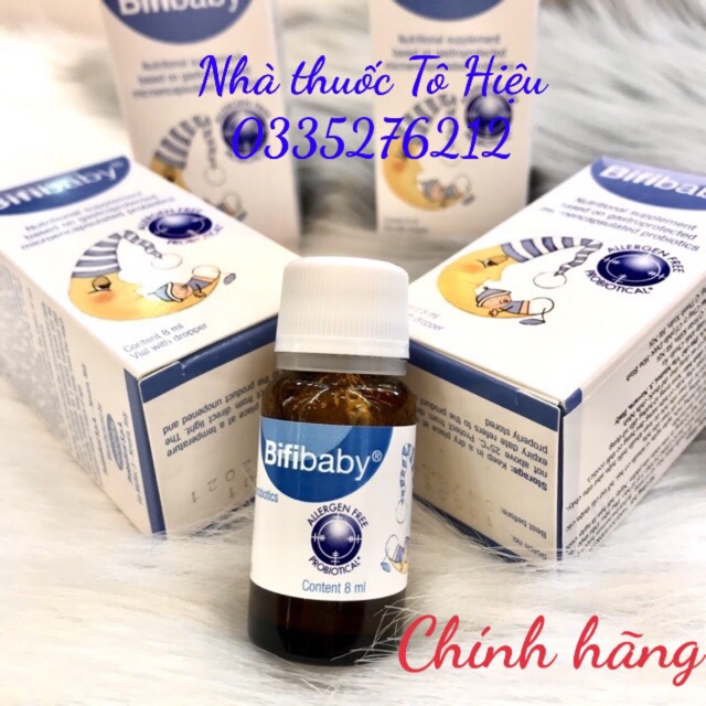 [Mã 66FMCGSALE hoàn 8% xu đơn 500K] Bifibaby 8ml của Ý (Chính hãng)- Hỗ trợ cân bằng hệ vi sinh đường ruột