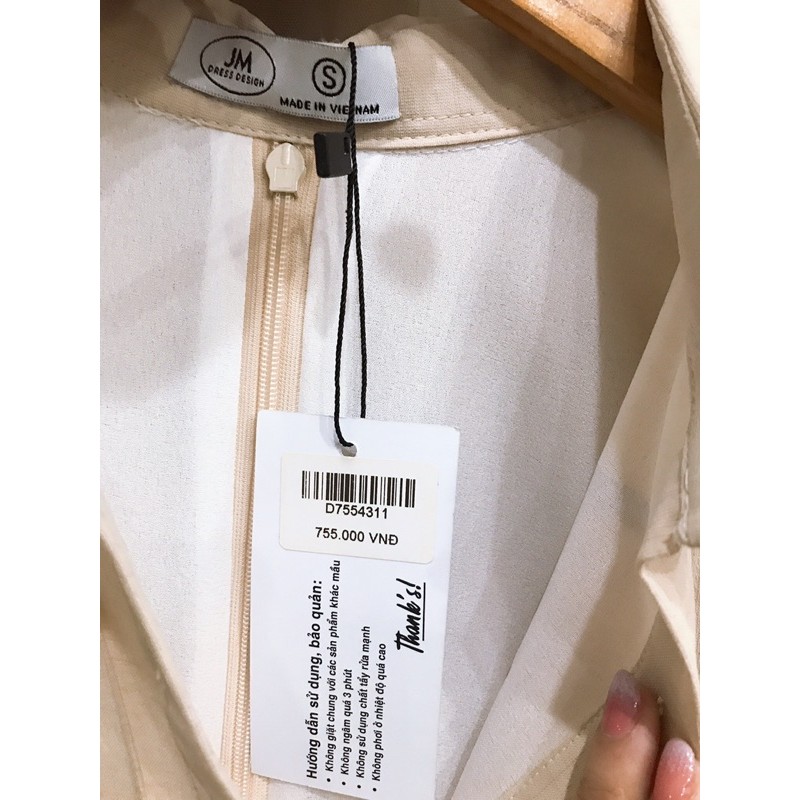 Đầm jm size S nguyên tag