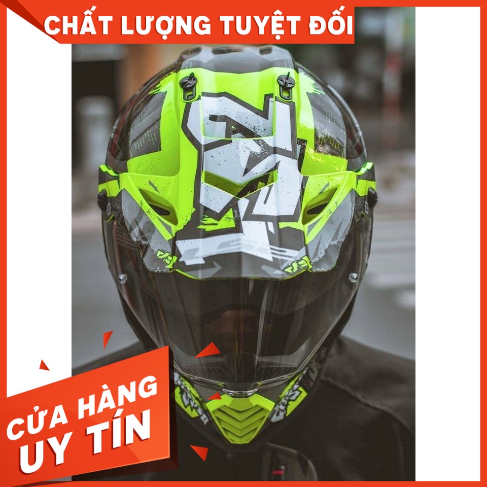 HOT Mũ bảo biểm Dual Sport LS2 MX436 PIONEER EVO - Bảo hành chính hãng.