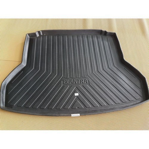 Thảm trải sàn cốp xe Elantra 2016 2017 2018 2019 Nhựa dẻo đúc khuân, chống thấm nước, chống ẩm mốc
