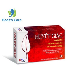 Viên uống HUYẾT GIÁC giúp tan bầm tím,nhanh lành vết thương 30 viên