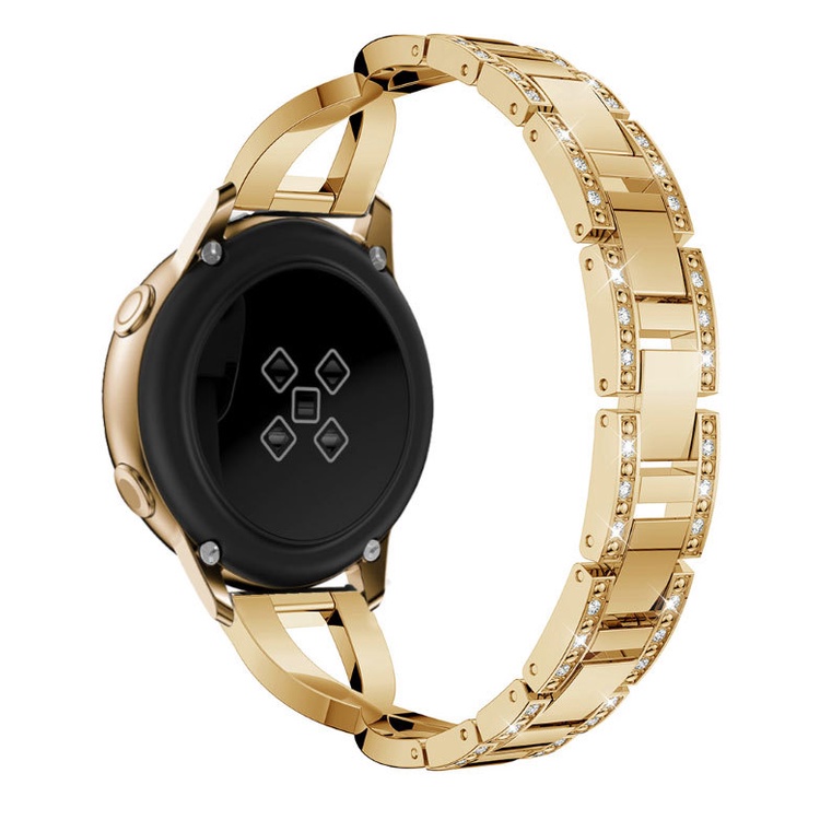 Dây Đeo Kim Loại 18mm 20mm 22mm Cho Đồng Hồ Thông Minh Samsung Galaxy Watch4 3 S3 Active2 Garmin Venu 2S 2plus Vivoactive 4s