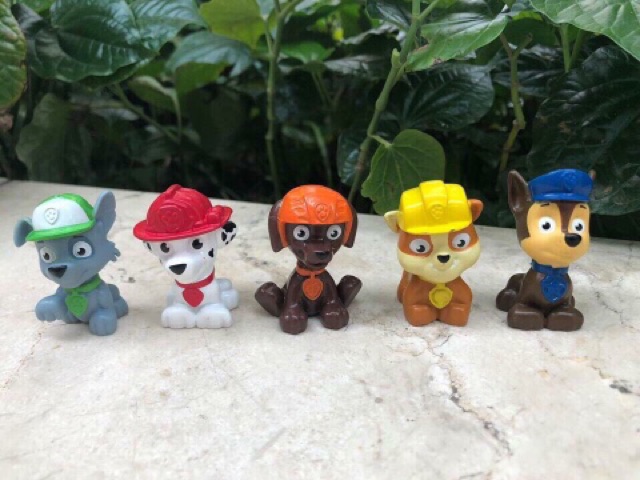 Bộ Mini Figurer 6 Chú Chó Cứu Hộ