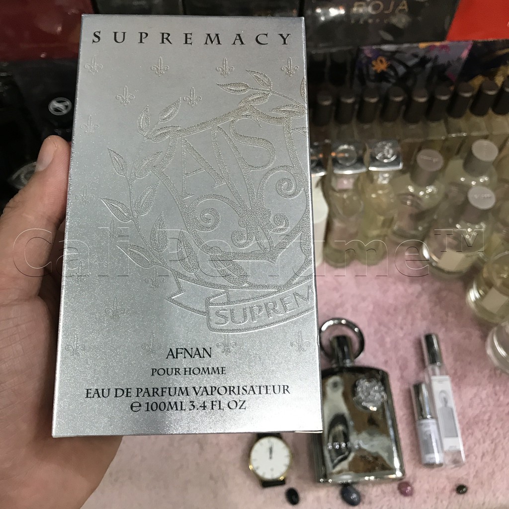 [Cali Perfume][Dùng Là Thơm][Siêu Cuốn Hút][Bản Sao Creed Aventus] Nước Hoa Nam Afnan Supremacy Silver