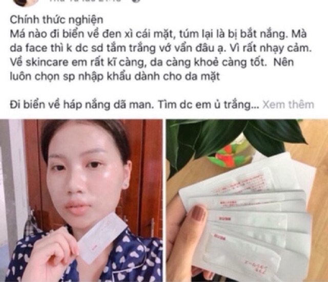 Placentex Extract| Mặt nạ ủ trắng nhau thai Nhật Bản (1 miếng) | BigBuy360 - bigbuy360.vn