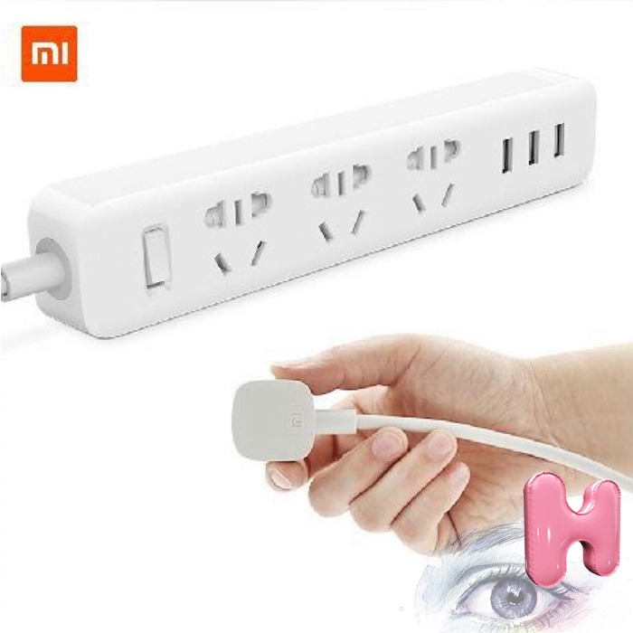 Ổ Cắm Điện Xiaomi Mi Smart Power Strip 3 Usb Port 2a