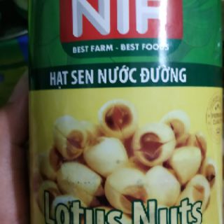 Hạt Sen Đóng Hộp NIF 560g