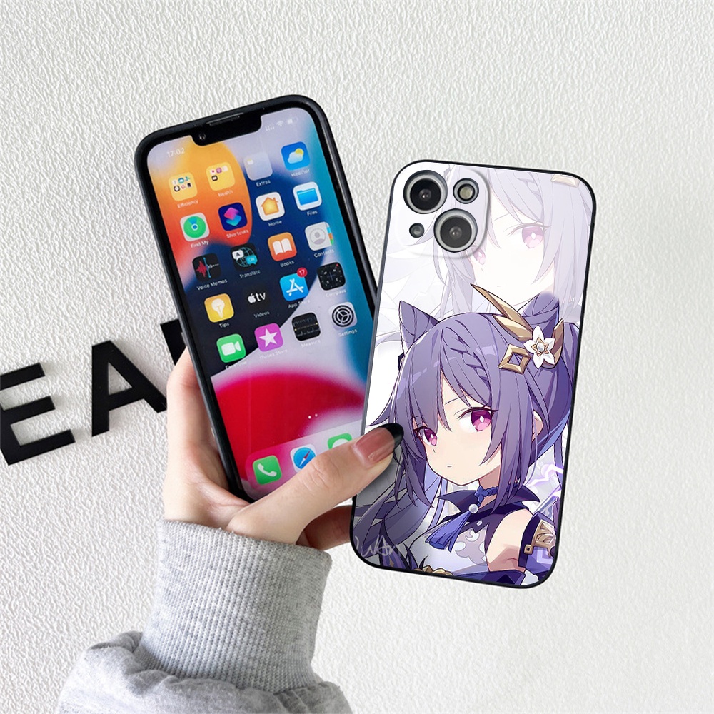 ️‍/ Genshin Ốp Điện Thoại Mềm Chống Rơi Chống Sốc Bảo Vệ Camera Cho iPhone 11 13 pro max 12 pro max 12Mini genshin derivative