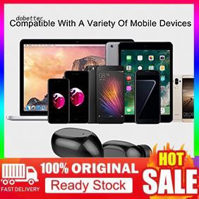 Dobetter_TWS Bluetooth 4.2 Wirelss Mini Earphones In-Ear Waterproof Stereo Bass Earbuds