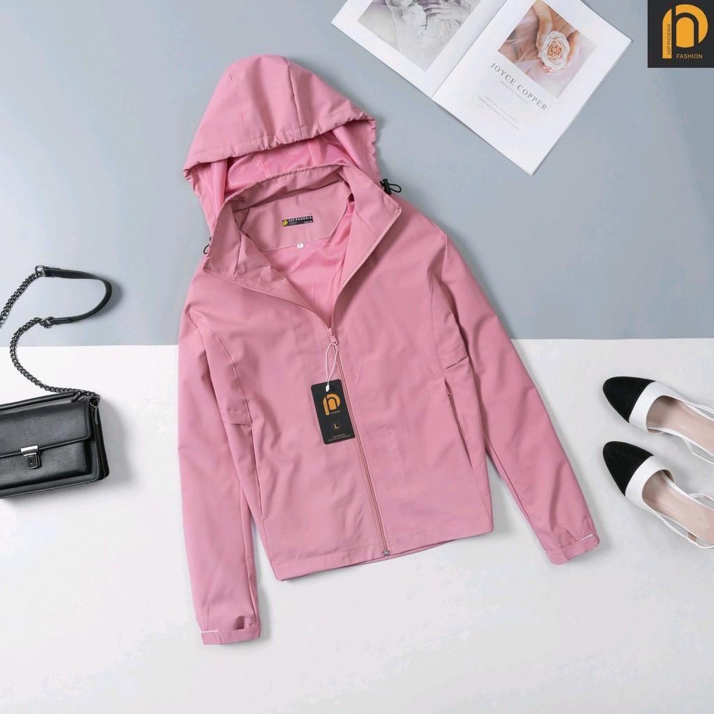 Áo gió nữ 2 lớp chống nước hàng đẹp