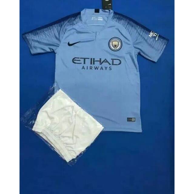 Áo Thun Jersey Manchester City Home 2018 / 19