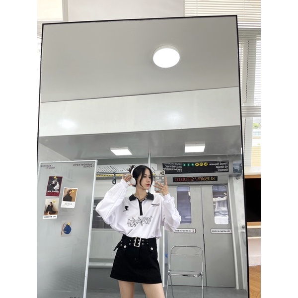 TÁCH LẺ ÁO TAY DÀI + CHÂN VÁY PHỐI DÂY