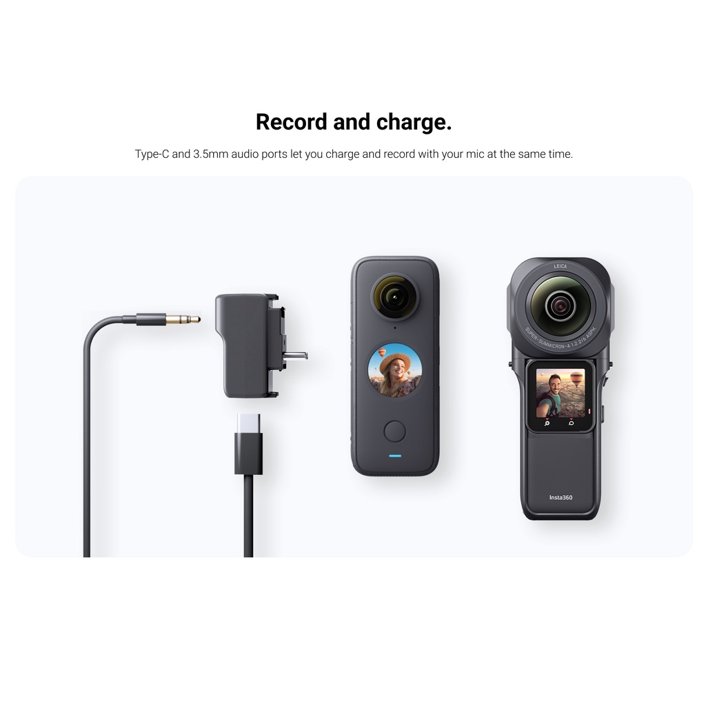 Bộ Chuyển Đổi Micro Insta360 ONE X2 / ONE RS 1-Inch 360 Phiên Bản Mới