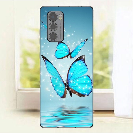 Ốp Điện Thoại tpu Dẻo Họa Tiết Hoạt Hình Đôi Cánh Độc Đáo Cho lg 5g