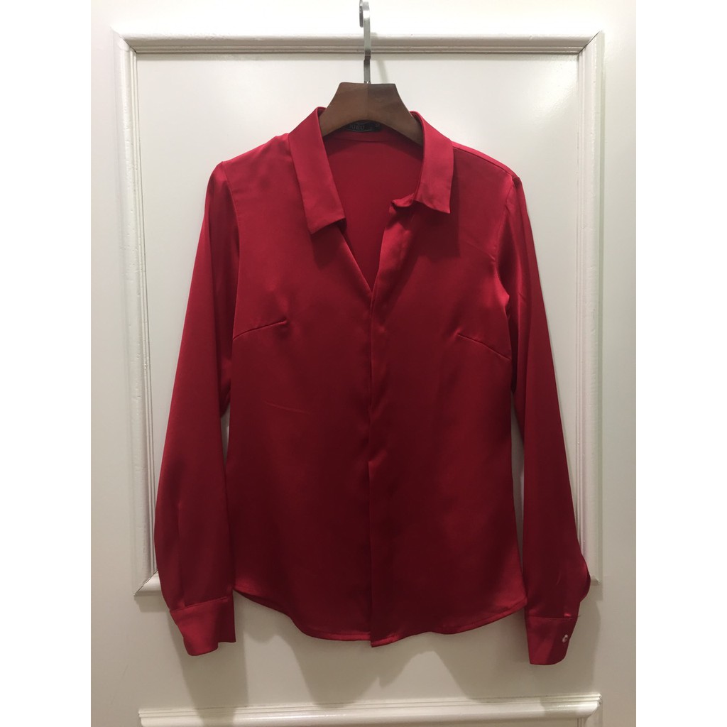 Áo Sơ Mi nữ Công Sở 💖𝑭𝒓𝒆𝒆𝒔𝒉𝒊𝒑💖 Áo Nữ Dài Tay Cổ Đức Nhiều Màu | BigBuy360 - bigbuy360.vn