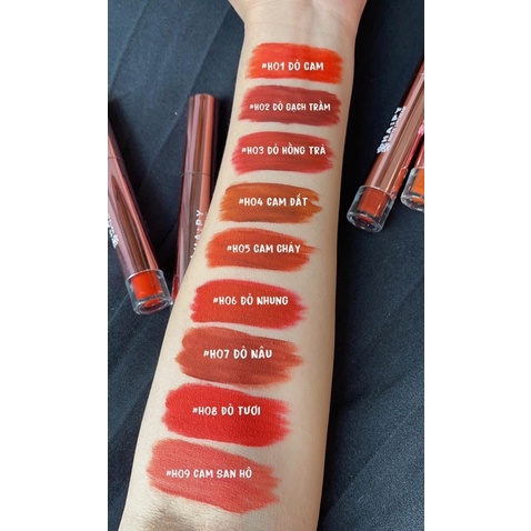 Son Kem Lì Happy Matte giữ màu 12h