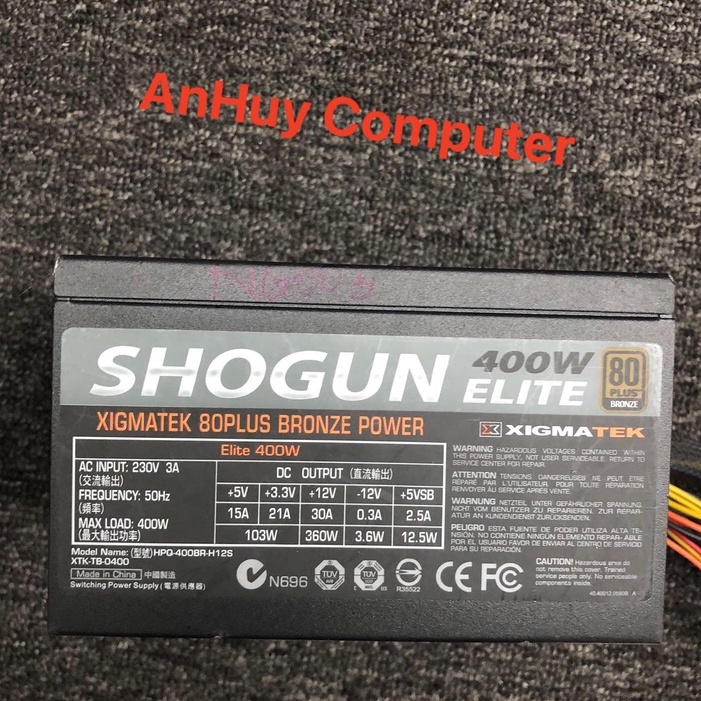 Nguồn Xigmatek Shogun Elite 400W
