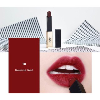 Son YSL The Slim 18 Reverse Red- đỏ rượu
