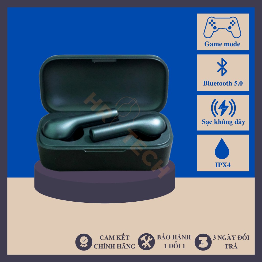 Tai Nghe True Wireless In-ear QCY T5 Pro Gaming Mode Độ Trễ Thấp Hỗ Trợ Xạc Không Dây