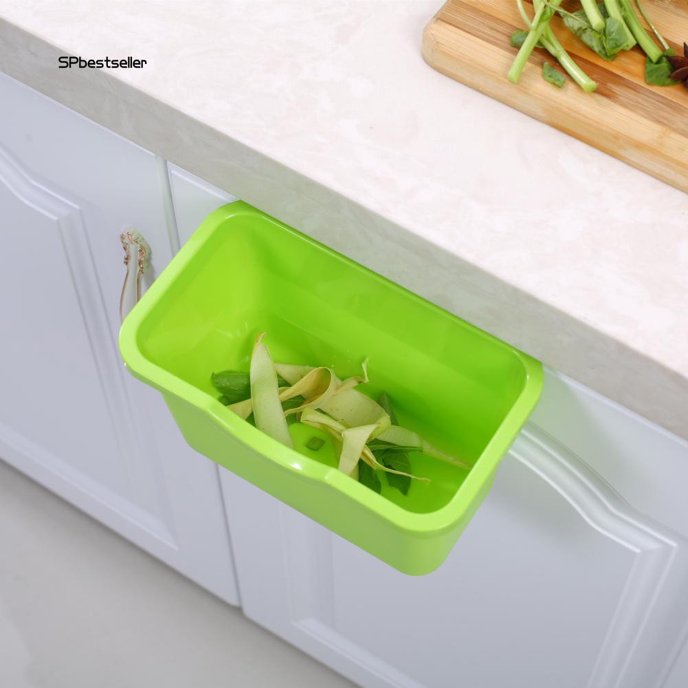 Thùng rác nhựa treo cửa tủ tiện lợi màu sắc bắt mắt