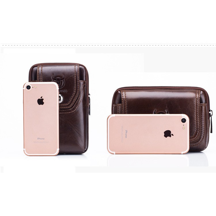 Túi đeo hông, đeo thắt lưng đựng điện thoại DA BÒ THẬT Zachi T09 | BigBuy360 - bigbuy360.vn