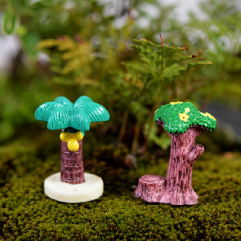 1 Đồ trang trí Gốc Cây Mini Trang Trí Sân Vườn