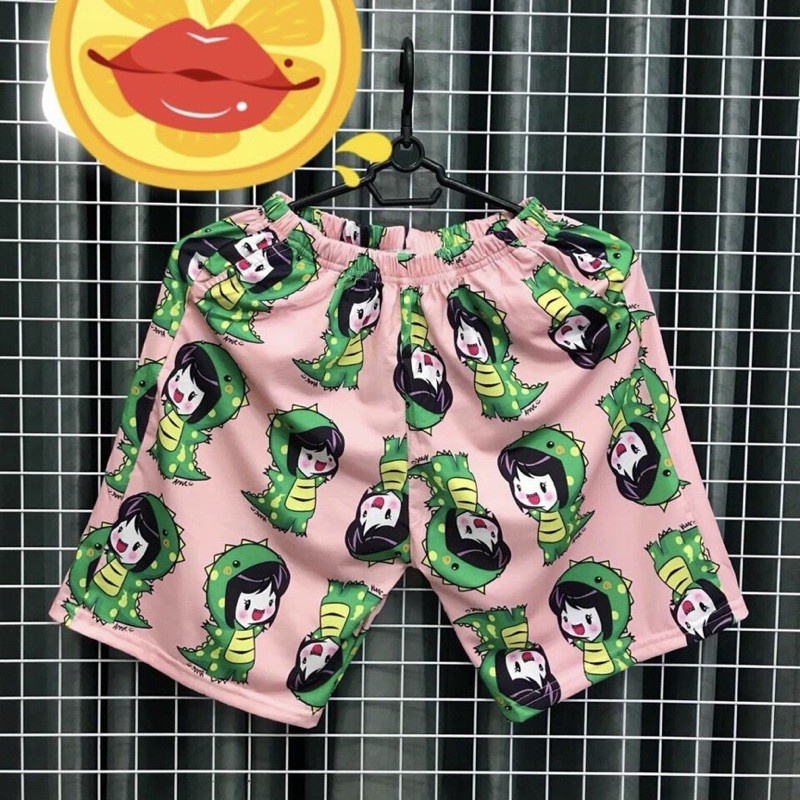 Quần Short Lửng Unisex quần ngủ đi biển Cartoon Cute nhiều mẫu - BW FASHION | WebRaoVat - webraovat.net.vn