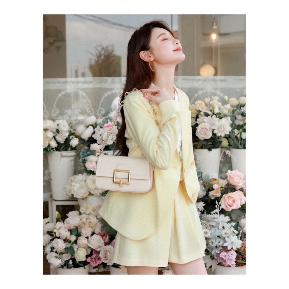 Túi xách nữ đẹp LOLI 88 túi đeo chéo đeo vai kẹp nách nữ công sở phối dây xích phong cách hàn quốc cao cấp TX71