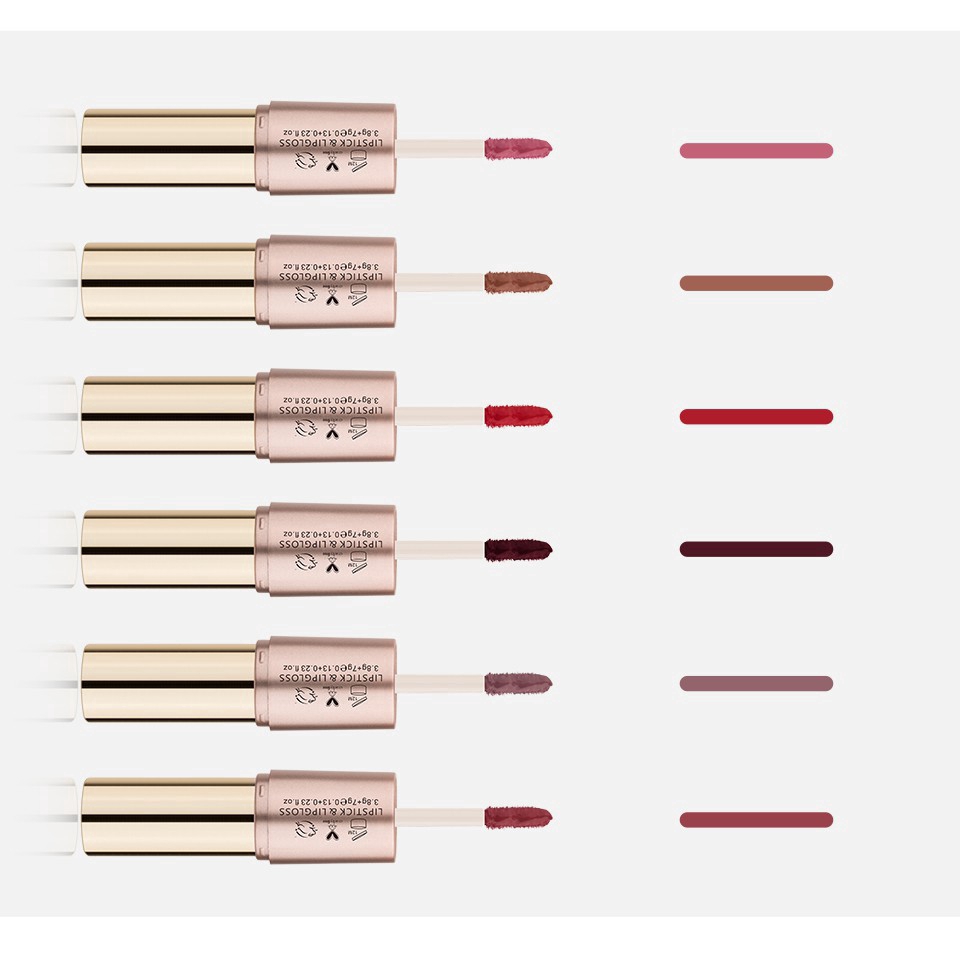 [Hàng mới về] Son Môi O.Two.O Hai Đầu 2 Trong 1 Dưỡng Ẩm Chống Thấm Nước Lâu Trôi | BigBuy360 - bigbuy360.vn