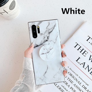 For Samsung Galaxy Note 10 Note10+ Plus Ultra Thin Soft TPU Marble Pattern Stand Case Protective Cover
