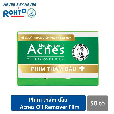 Phim thấm dầu Acnes Oil Remover Film 50 tờ | BigBuy360 - bigbuy360.vn