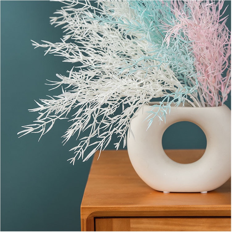 Mô phỏng hoa sương mù đám cưới cỏ rime cảnh quan đám cưới hoa chụp đạo cụ cây phòng khách phòng ăn trang trí phòng ăn hoa giả