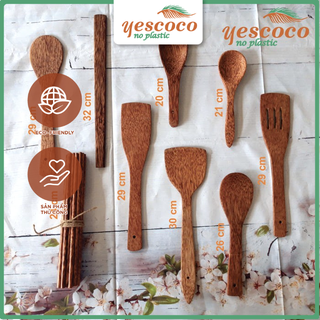 Vá sạn gỗ dừa nấu ăn giá xưởng |yescoco xưởng sx