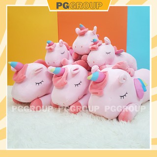 Gấu bông gối ôm ngựa kỳ lân ngựa pony vải co dãn 4 chiều hàng cao cấp - PGgroup