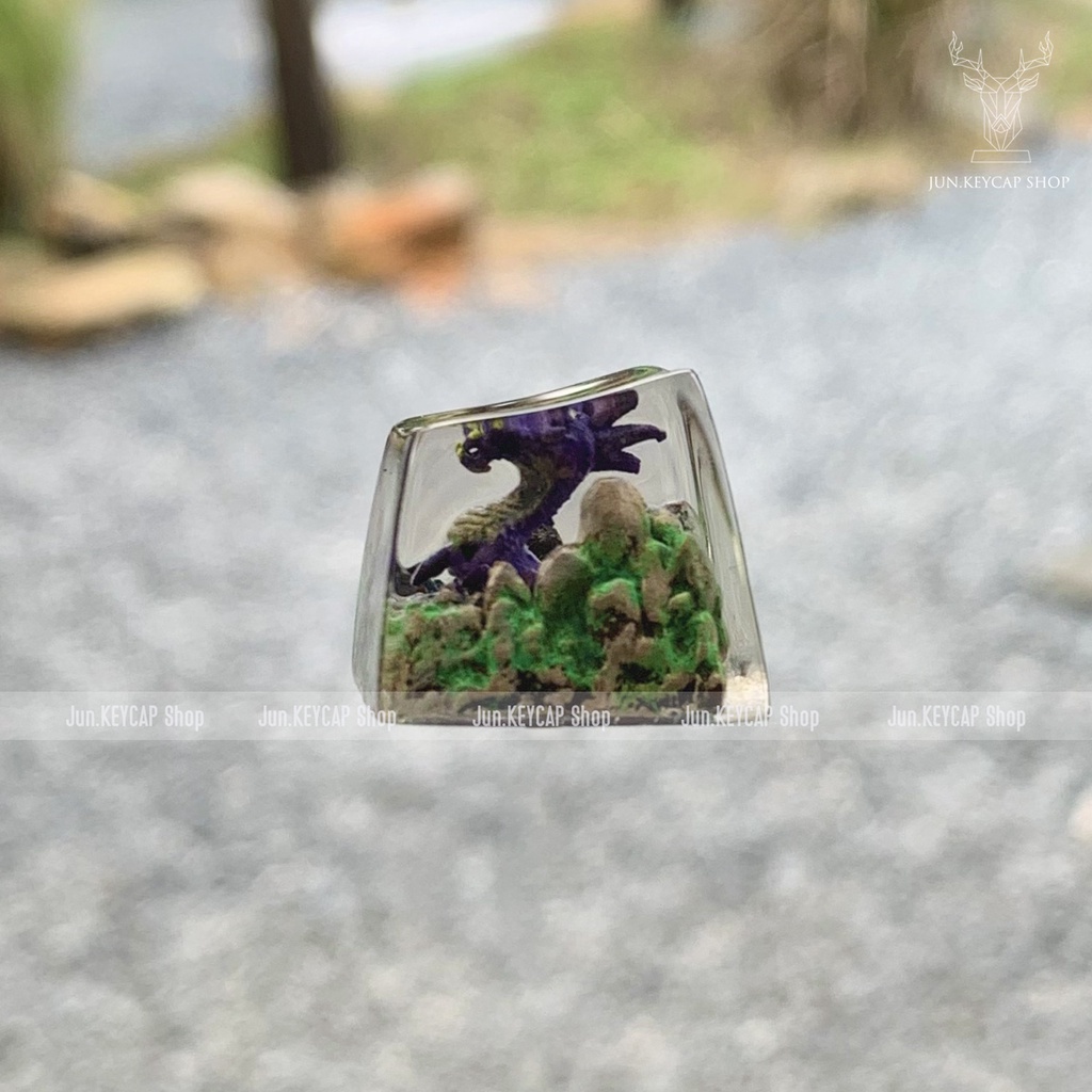 Nút Bàn Phím Liên Minh Baron - Keycap Resin  Baron Nashor - Hạ Giá Sốc Keycap Fan Liên Minh Không Thể Bỏ Qua