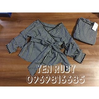 Áo sơ mi nữ zara xuất xịn