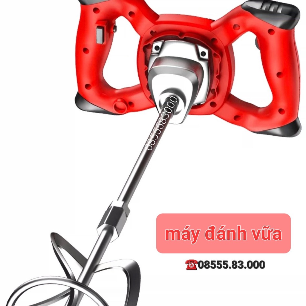 Máy đánh vữa- máy trộn bê tông cầm tay 2100W