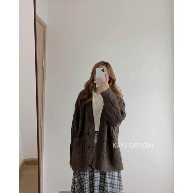 [ CÓ ẢNH THẬT + VIDEO TỰ QUAY ] Áo Khoác Cangidan Dâng Dài Có Túi Chất Len Dày Dặn Hàng Đẹp Loại 1 | BigBuy360 - bigbuy360.vn