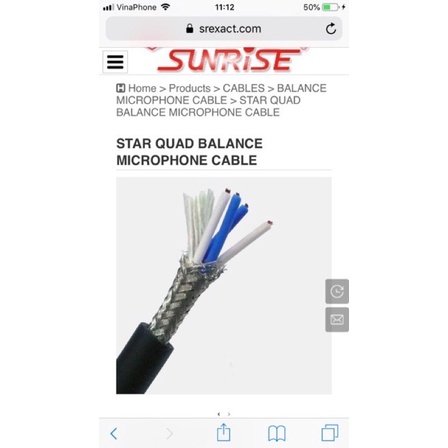 Dây tín hiệu canon 5 chân (Xlr 5 chân) cao cấp