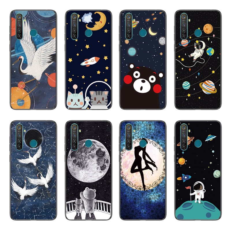 Ốp điện thoại TPU chống sốc dành cho OPPO Realme 5i / Realme 5S / Realme 5 Pro / Realme Q