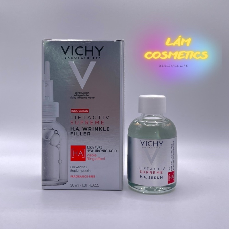 Serum chống lão hóa mờ nếp nhăn Vichy Liftactiv Supreme HA Filler 30ml