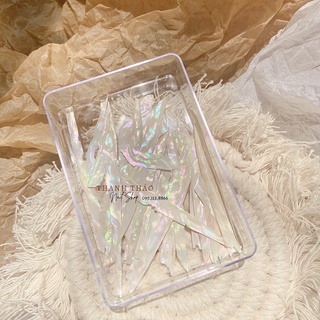 Xà cừ trắng nail vân đá mỏng