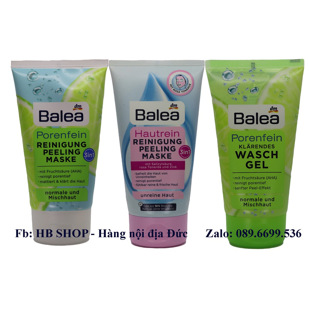 SỮA RỬA MẶT BALEA 150ML (HÀNG NỘI ĐỊA ĐỨC)