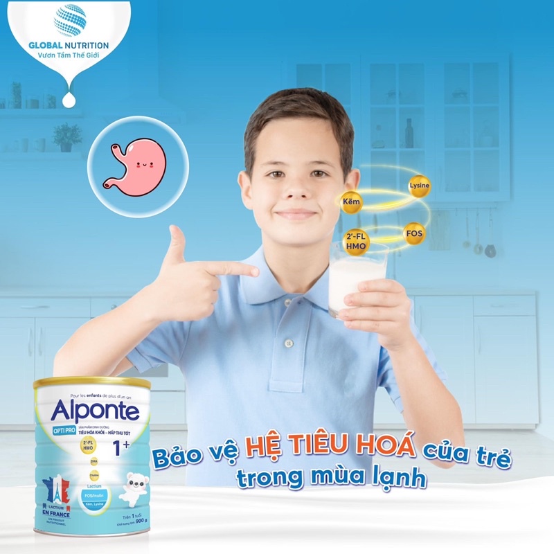 Sữa bột Alponte Optipro 0+ 800g
