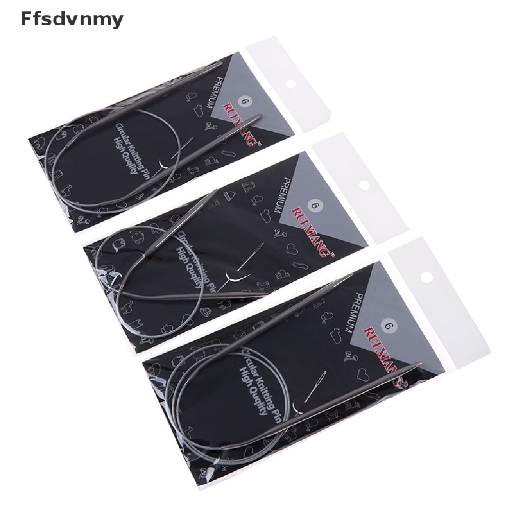 Bộ 11 Kim Đan Len Bằng Thép Không Gỉ Kích Thước 43 / 65 / 80cm Kích Thước 6-16X