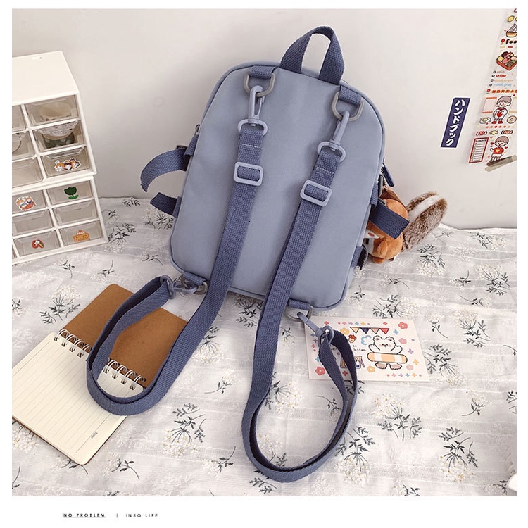 Ba lô đi học mini Chuwanglin đa năng dễ thương cho bé gái