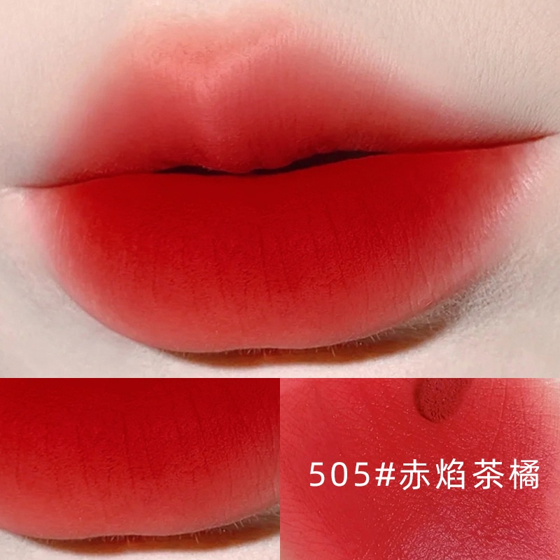 Son Kem Màu Nhung Lì Có Độ Bóng Cao Không Dính Cốc