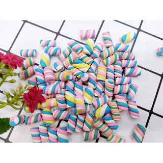 Charm Kẹo Xoắn Khoai Tây trang trí Slime