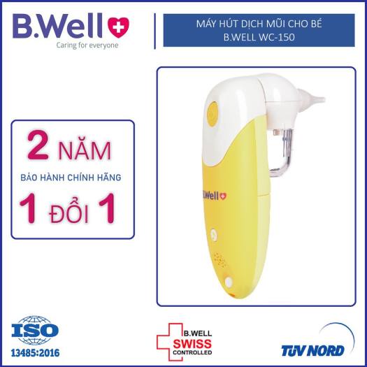 [GIÁ GỐC] Máy Hút Mũi B Well WC 150 Sản Xuất Tại Thụy SĨ