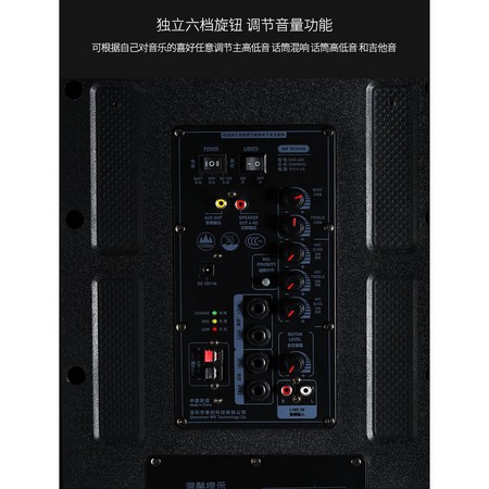 Loa kéo Bluetooth Karaoke cao cấp Remax RB-X5 công suất 50W - Kèm 2 micro không dây